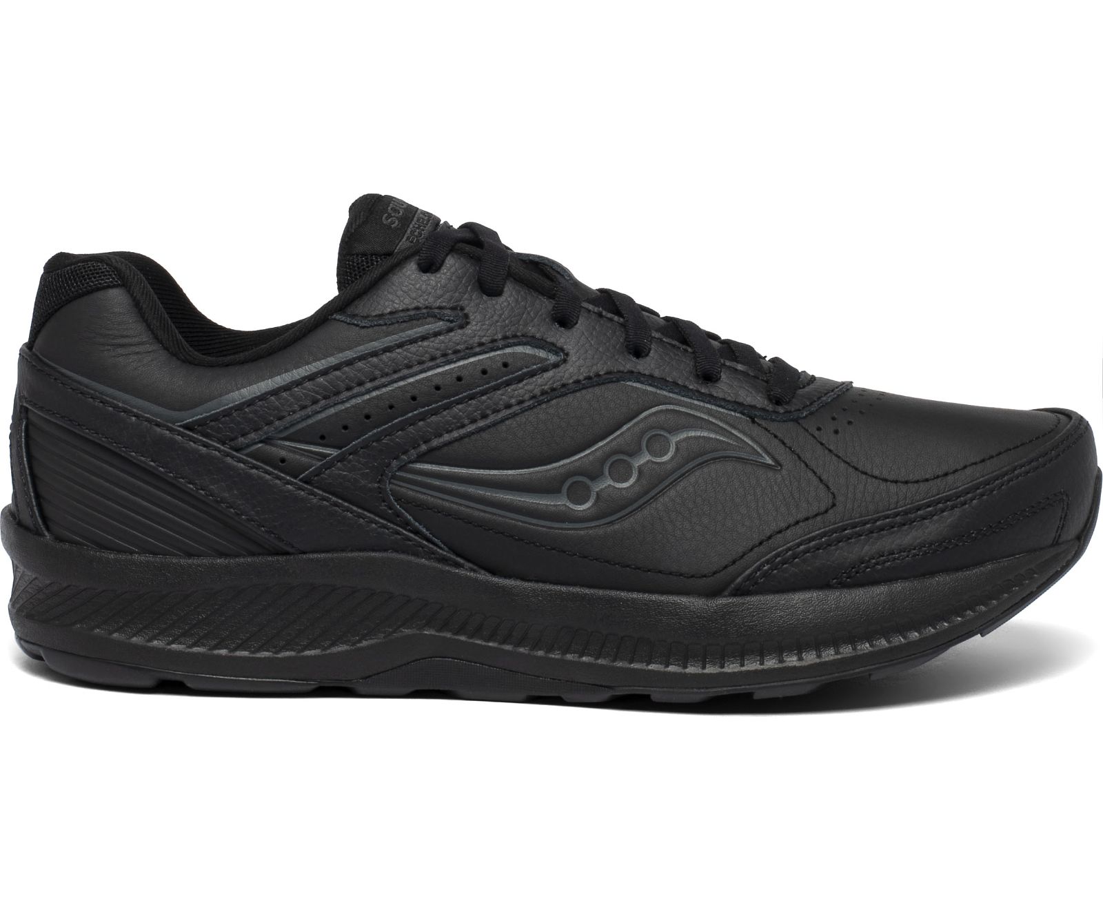 Saucony Echelon Walker 3 Extra Wide Men\'s Walking Shoes Black | Canada 592ZUTG